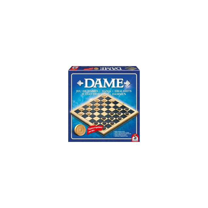 Dames : Jeu en Bois de 29cm Schmidt