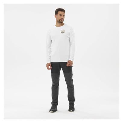 T-Shirt Manches Longues Lafuma Shield Blanc