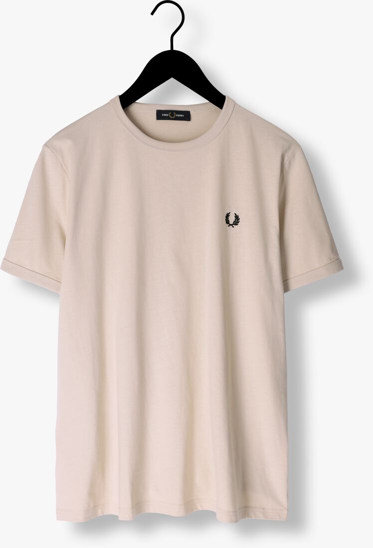 FRED PERRY gebroken wit fred perry t-shirt ringer t-shirt