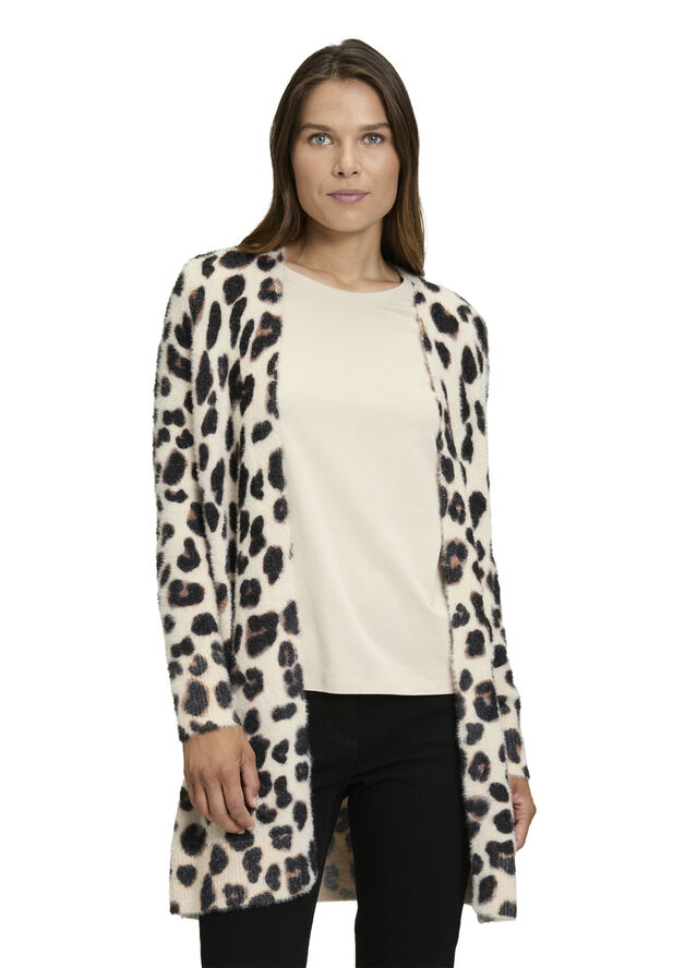 Betty Barclay Strickjacke Lang Sand