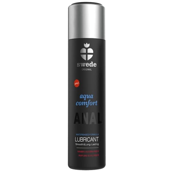 Swede - Aqua Comfort Anal Vannbasert Glidemiddel 120 Ml