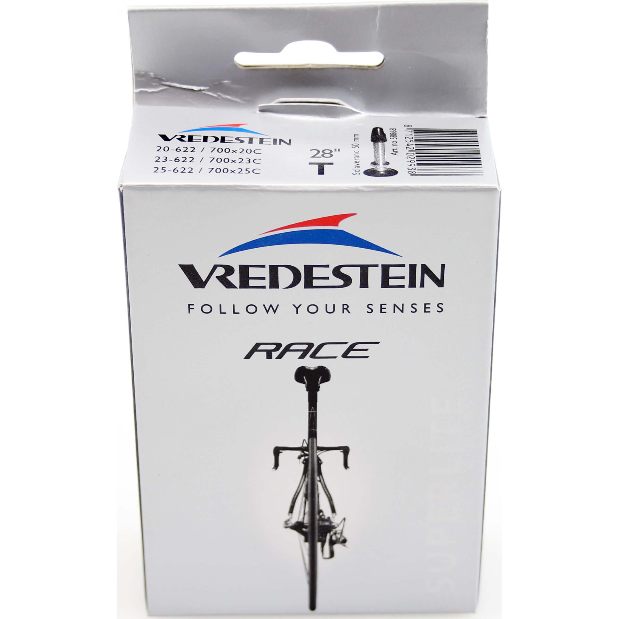 Vredestein Superlite racerslange 700 x 20-25c 50 mm. latex