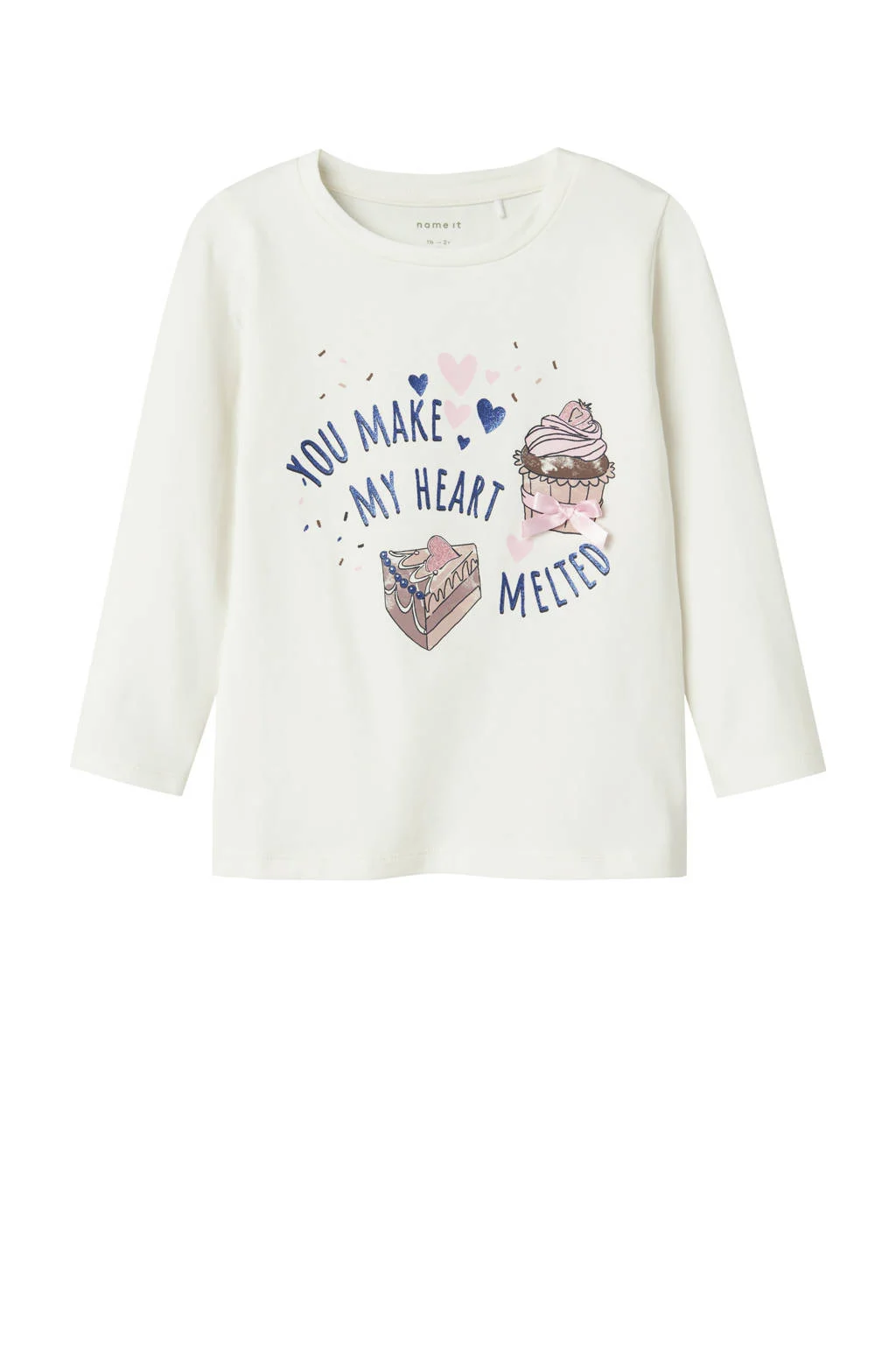 NAME IT MINI longsleeve wit