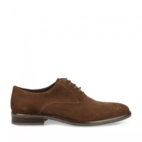 Derbies MARRON B-BLAKE CUIR