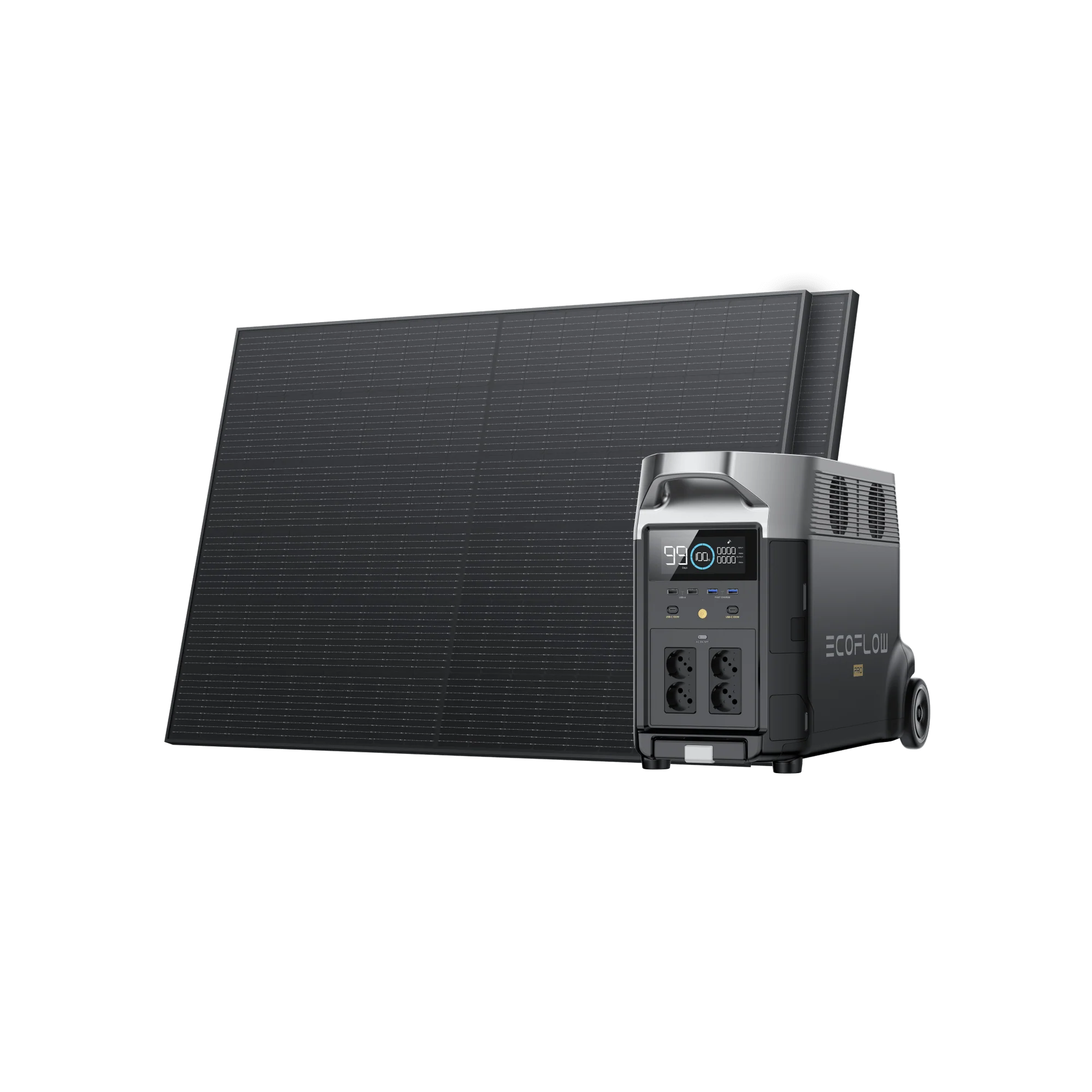 EcoFlow DELTA Pro Solargenerator (Starrer PV400W)