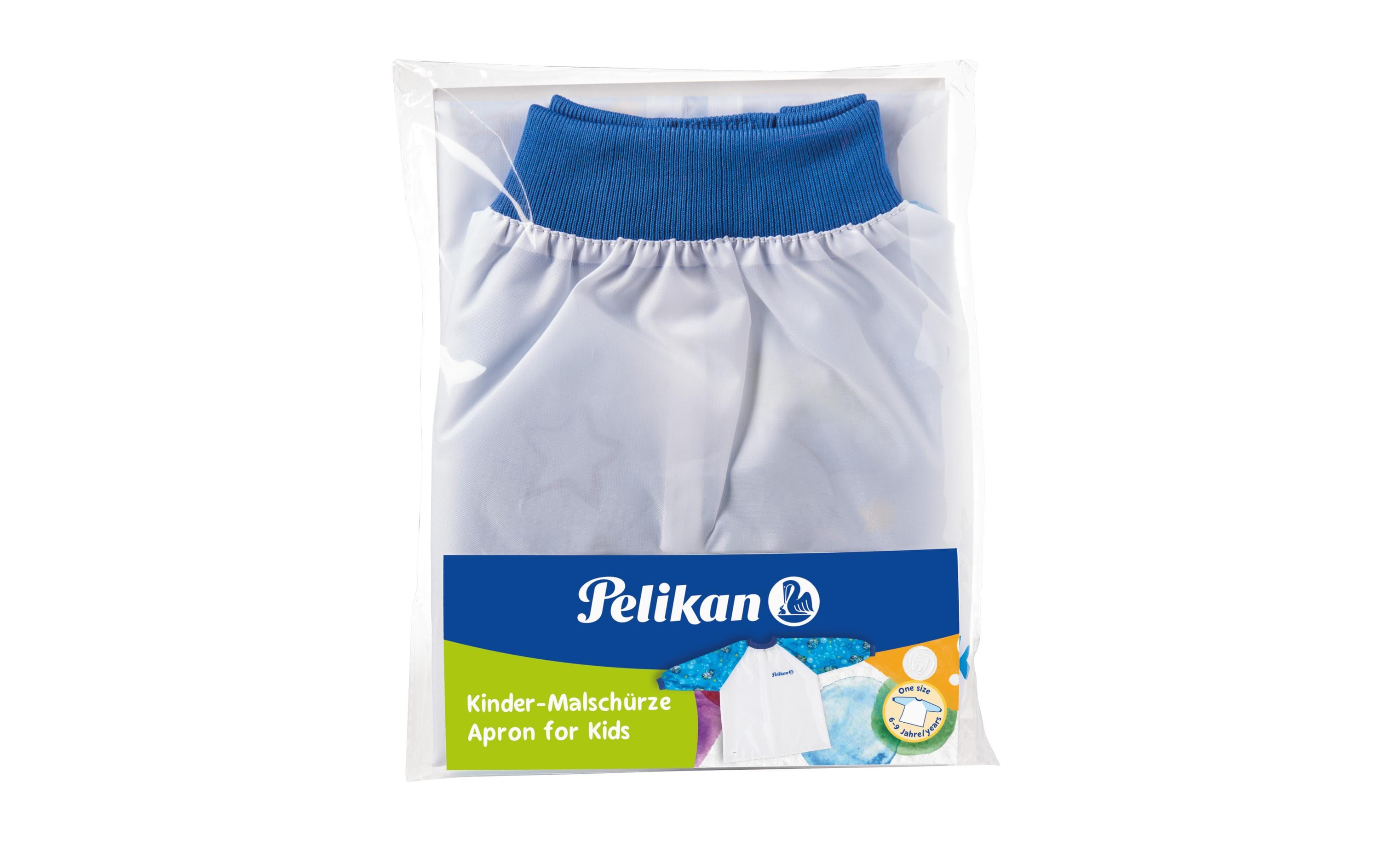 Malschürze für Kinder BlauMalschürze für Kinder mit blauen Ärmeln