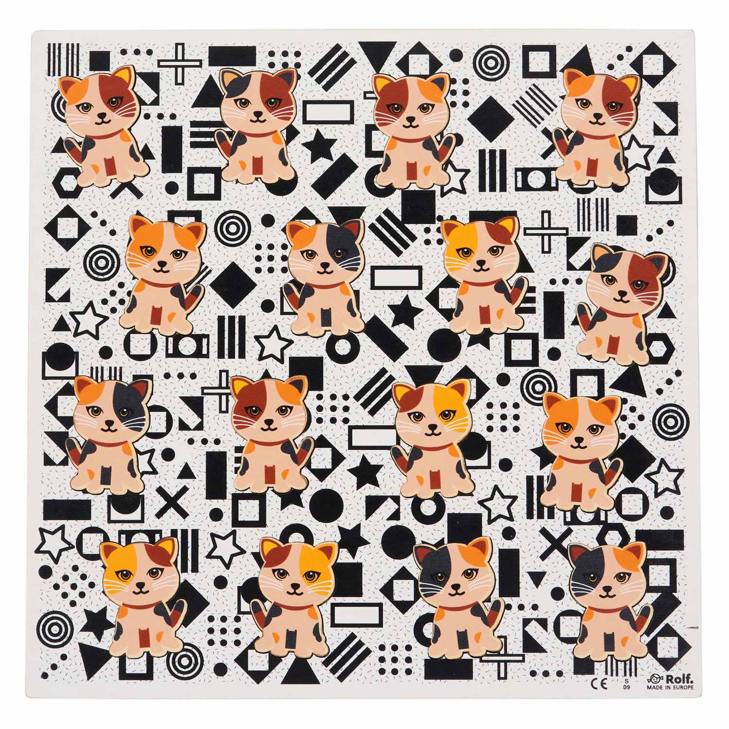 Rolf - Houten Legpuzzel Dierenfamilie, 20st.