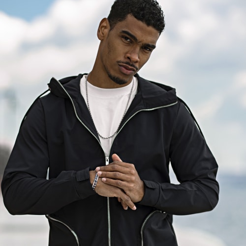 Ensemble Veste Zippée Capuche Et Pantalon Jogging LL602 Noir
