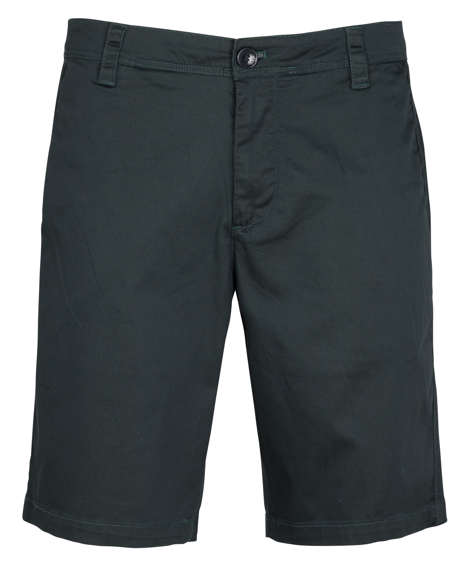 Short en coton mélangé| Gris