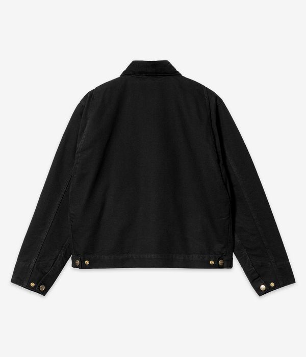 Carhartt WIP W' OG Detroit Organic Dearborn Jacke women (black black rinsed)