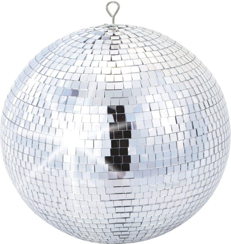 BeamZ - Spiegelbol 30cm - Met Motor en LED Verlichting - Discolampen