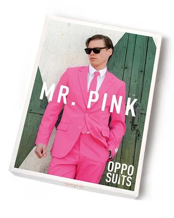 OppoSuits Mr Pink Kostuum | Roze pak OSUI-0015 Mr. Pink