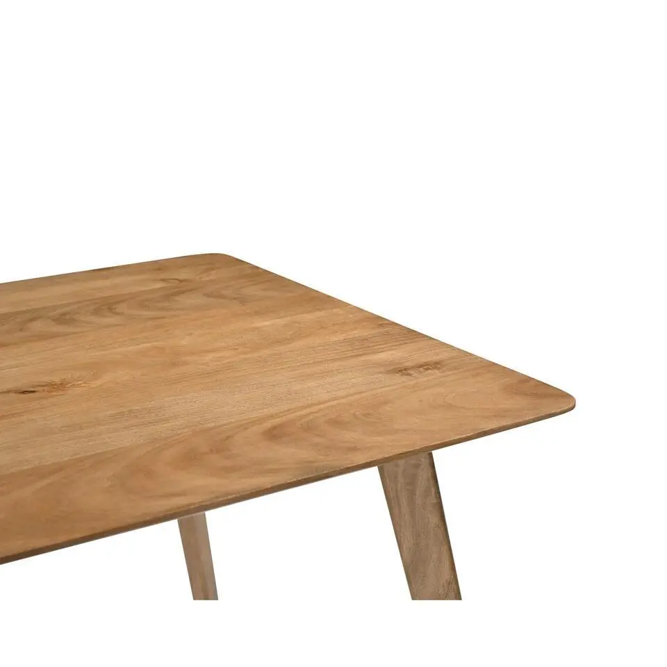 Eettafel Rechthoek - 160cm - Mangohout - Naturel - Tafel Denmark