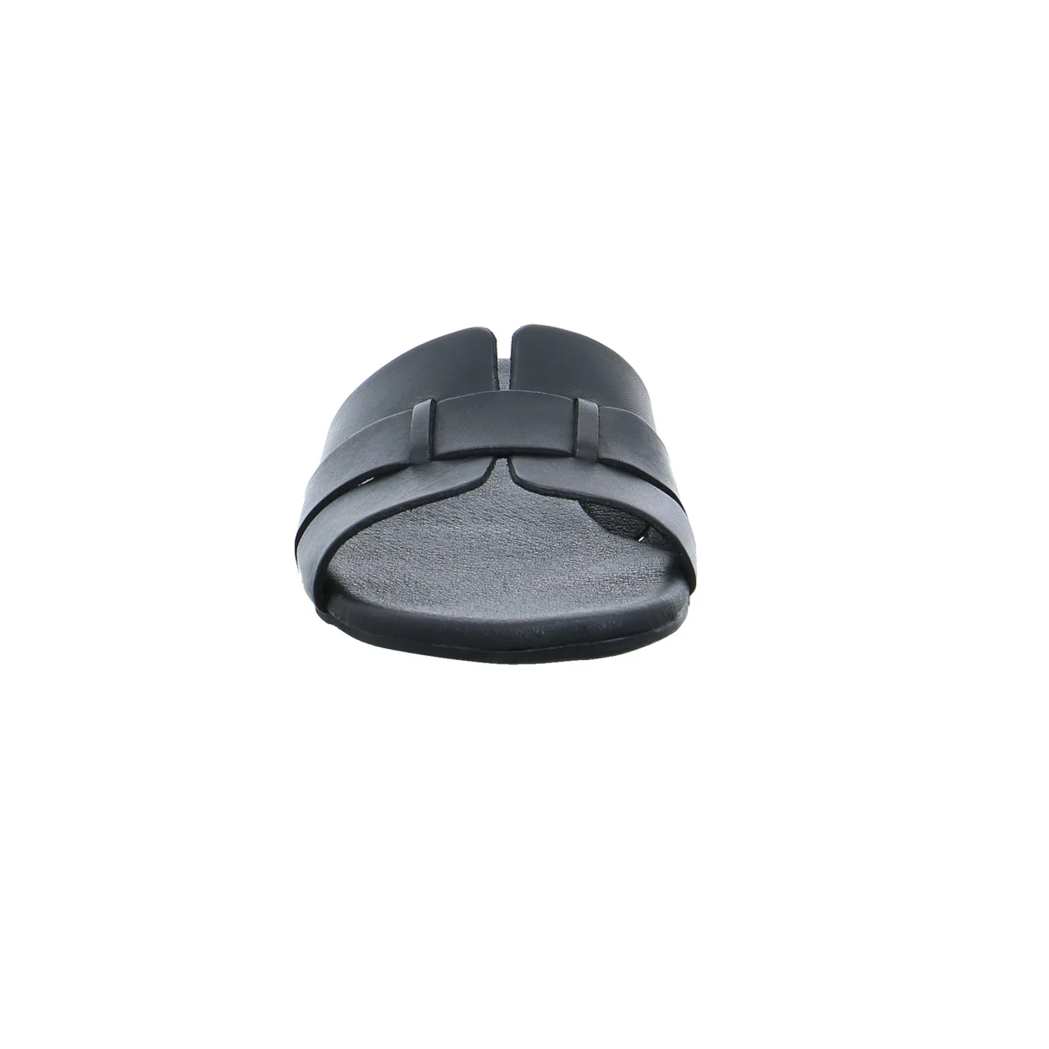 SCHUHENGEL Pantolette Schwarz Leder