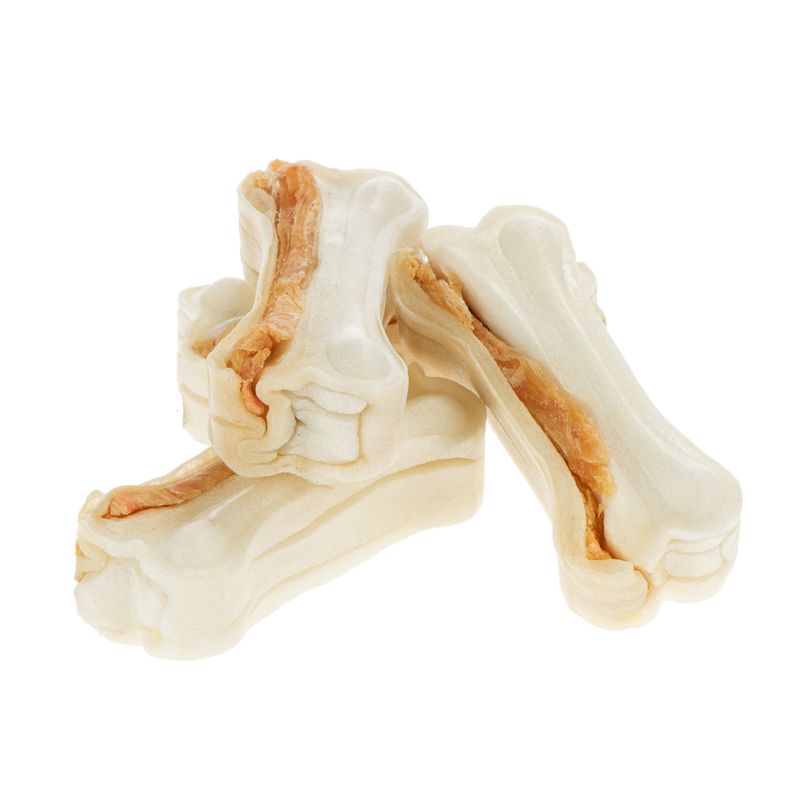 Barkoo Deli Strong Bones au poulet Os à mâcher pour chien