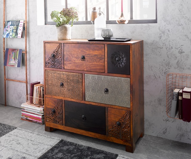 Home affaire Kommode »Mahar« Breite 85 cm