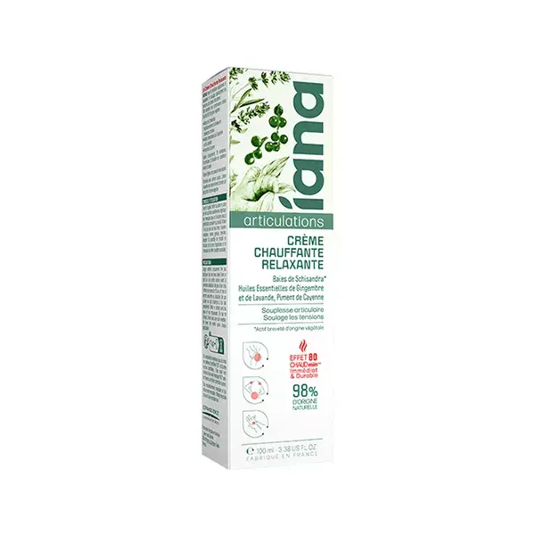 Creme Relaxante e Aquecedor Iana 100ml
