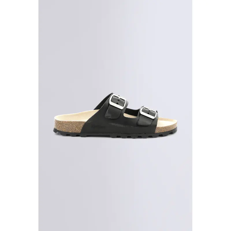 KICK ELK NOIR SANDALES Cuir Femme