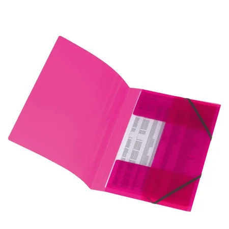 Herlitz Gummizugmappe A4 himbeer