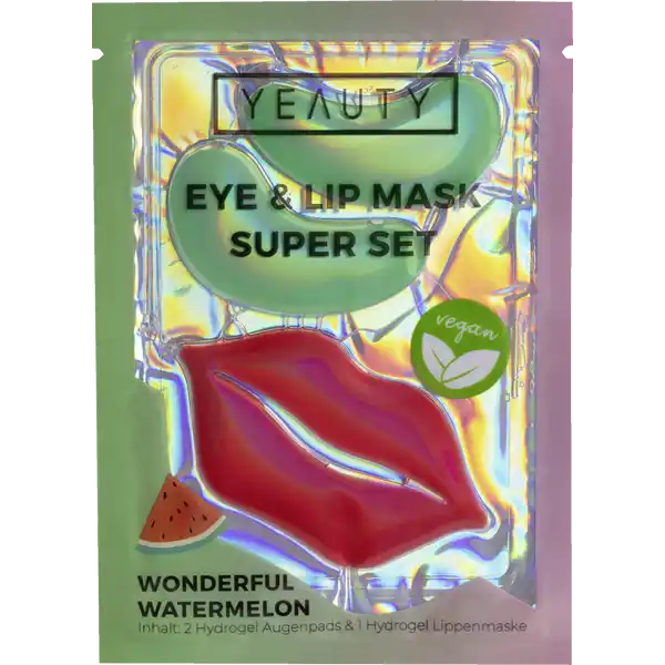 Eye & Lip Mask Super Set Wonderful Watermelon