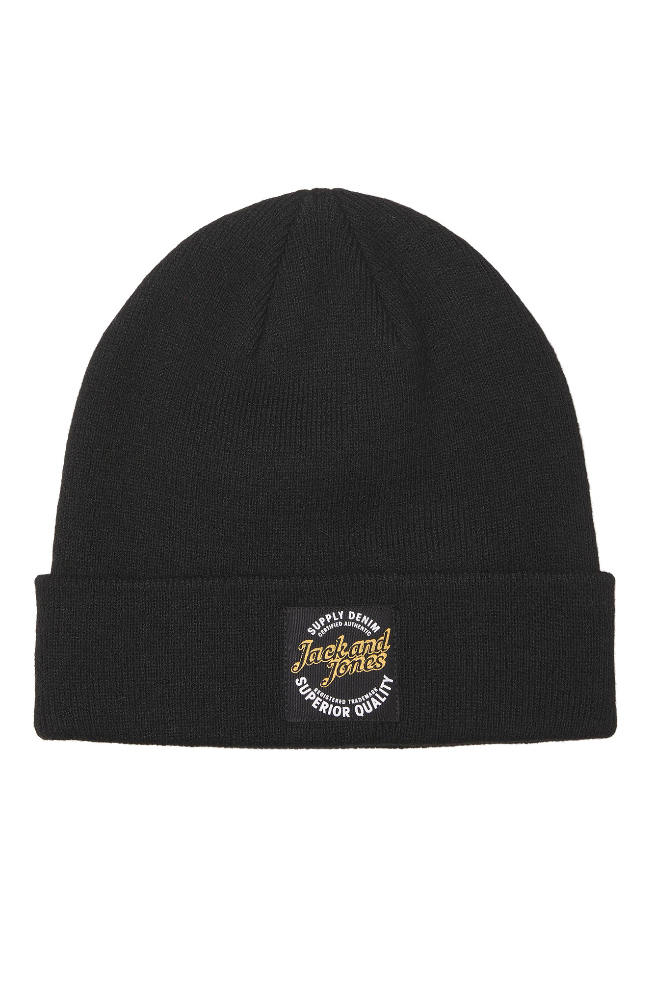 Gorro de malha feito com poliéster reciclado