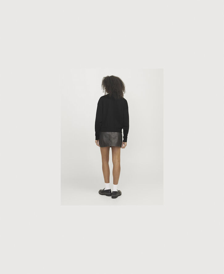 JJXX JXMERLE SPRING RLX SHORT LS CREW SW Black/los angeles