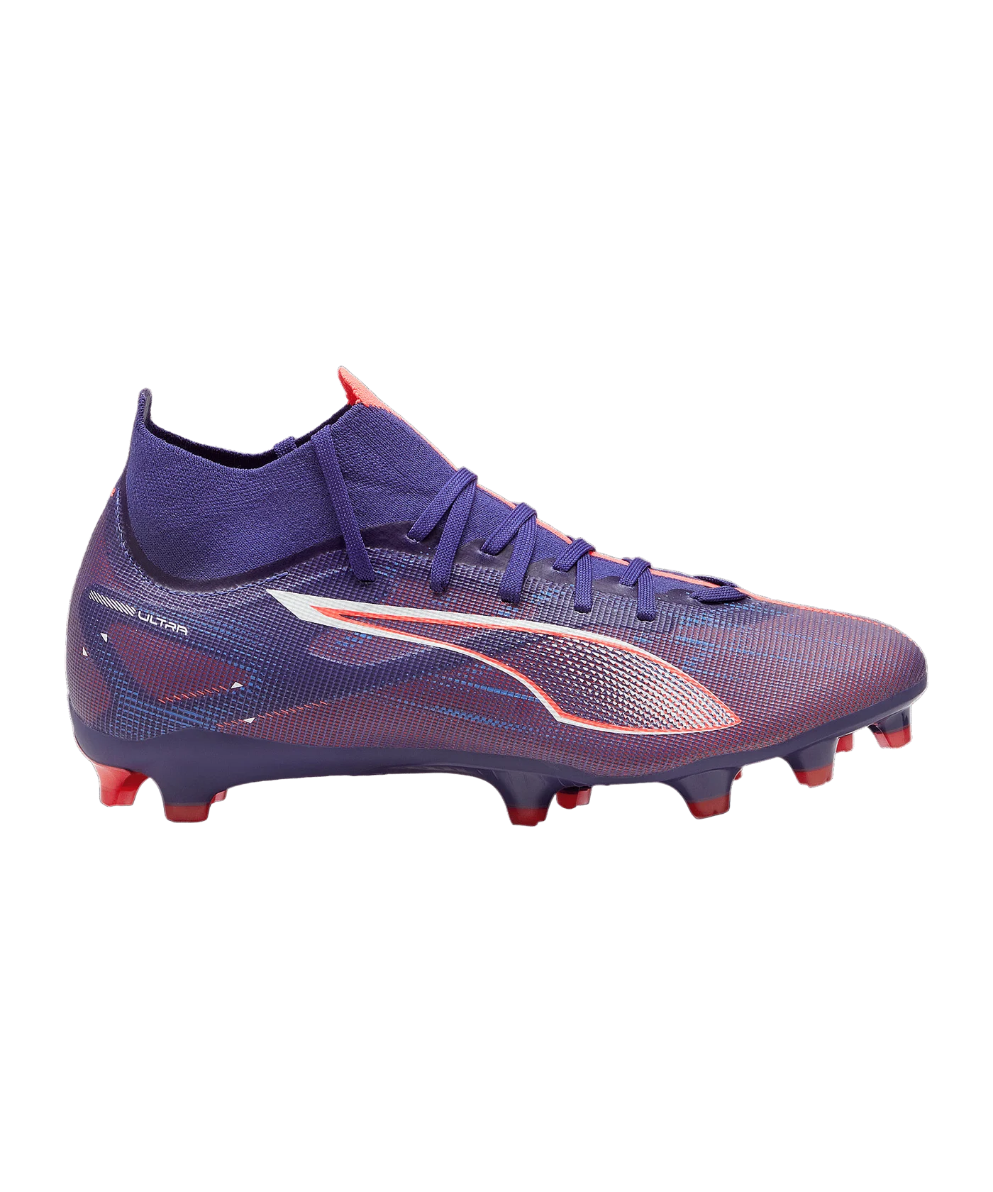 PUMA ULTRA 5 Match+ FG/AG Damen Formula Lila Weiss F01