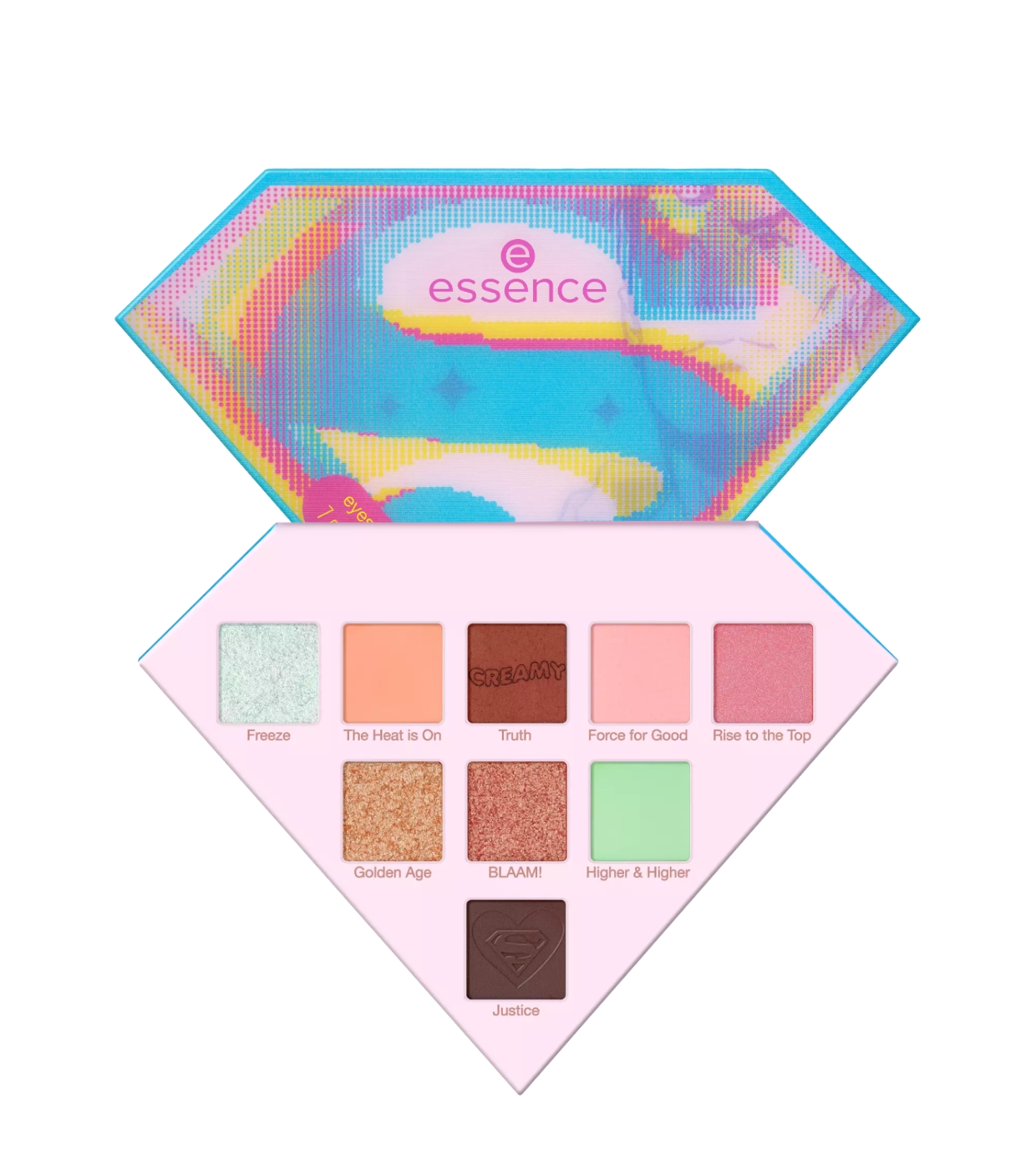 essence - *Superman* - Paleta de sombras - 02: Join the league