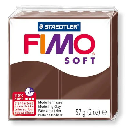 STAEDTLER® FIMO® soft Normalblock, 57 g, schokolade
