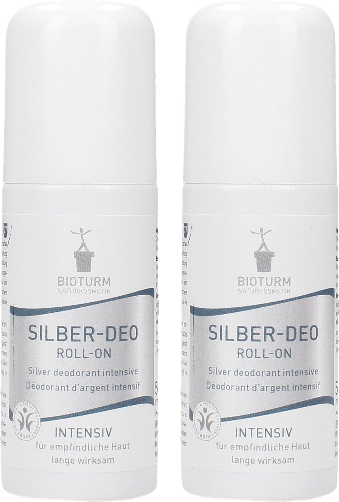 Bioturm  Silber-Deo INTENSIV Nr. 37 Duo, Silber DEO Duo