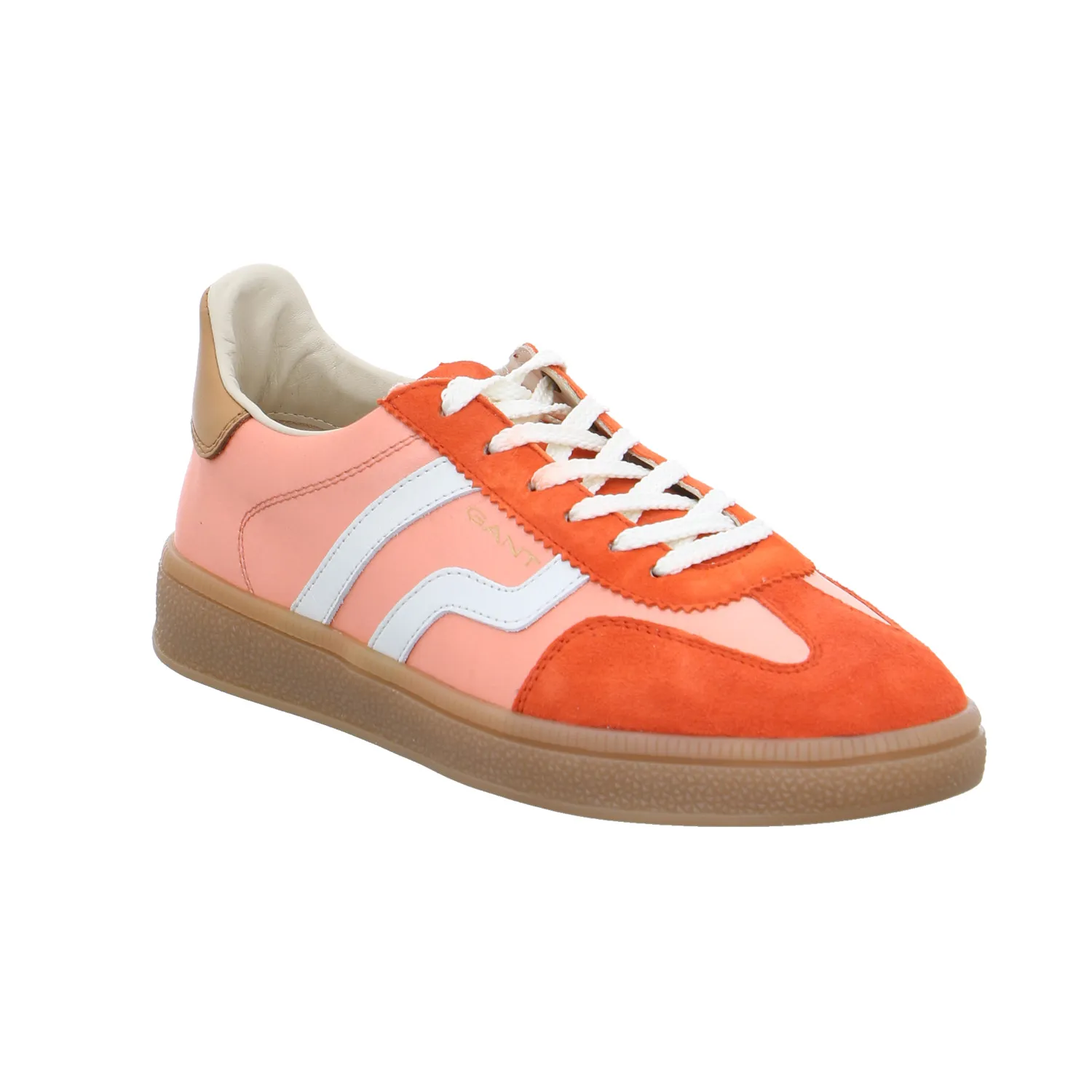 GANT Sneaker Rot Leder  mit Wechselfussbett