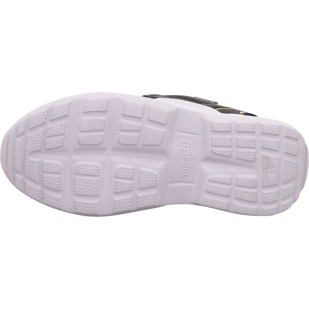 Superfit Rush Sneaker Kinder schwarz