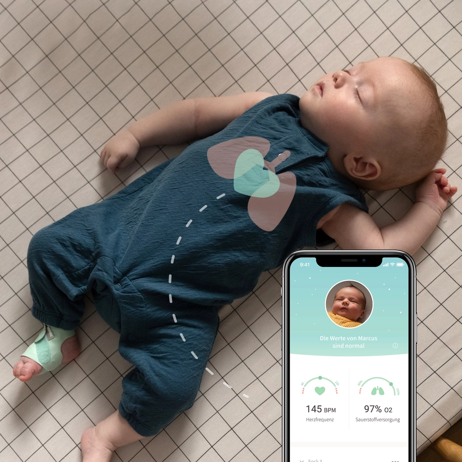 Owlet Smart Sock Plus mint