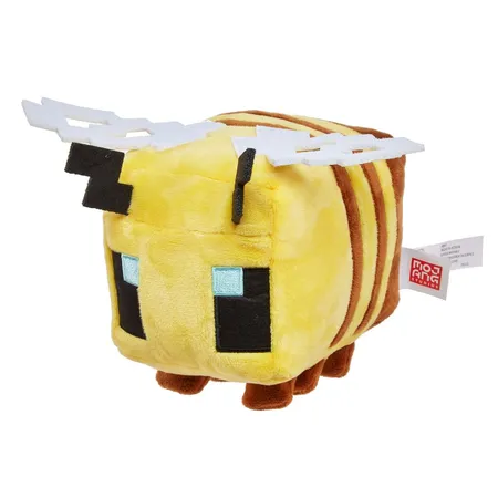 Mattel Minecraft Plüsch Biene, 21 cm