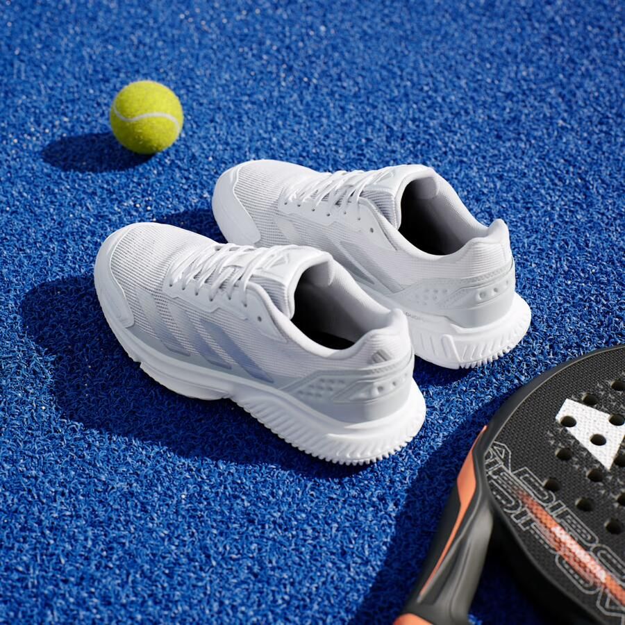 Adidas Performance Courtquick Padel Schoenen Dames Wit