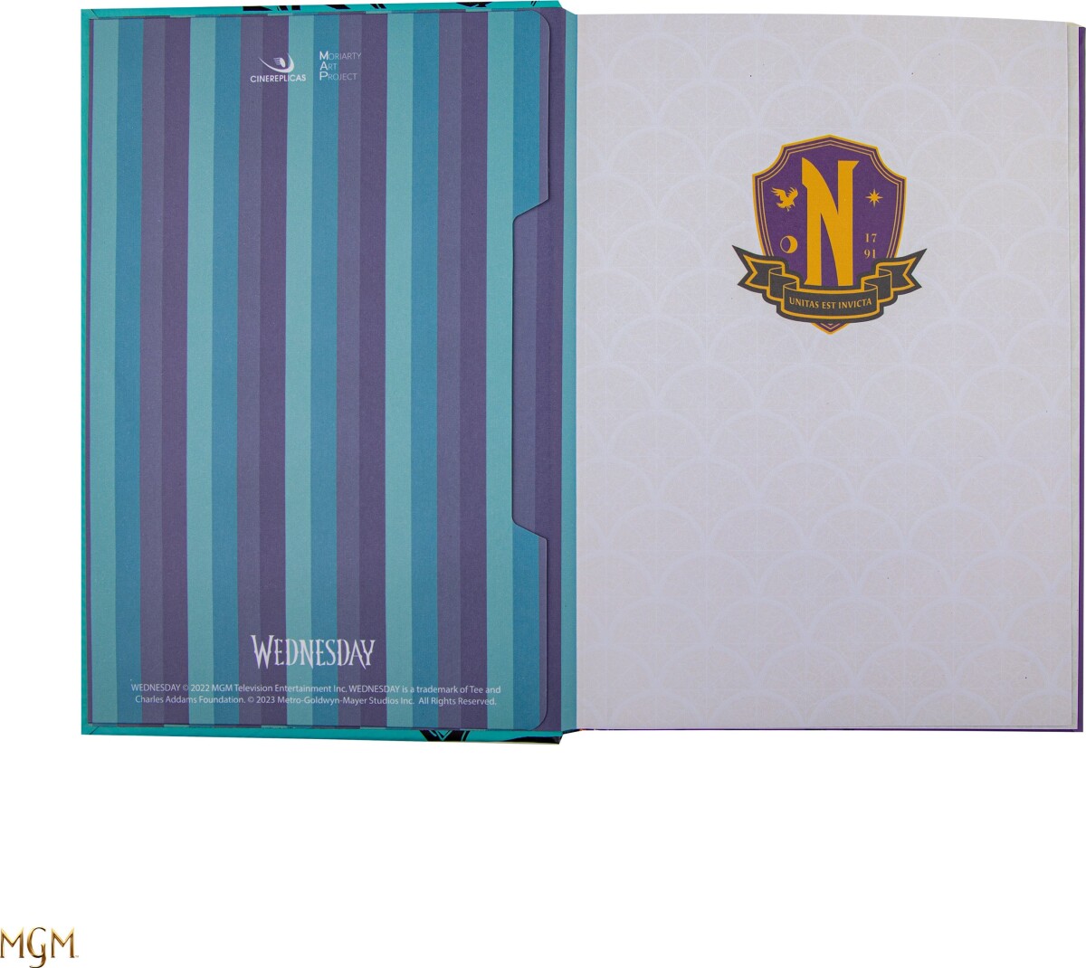 Wednesday - Hard Cover Notebook - Wednesday And Enid