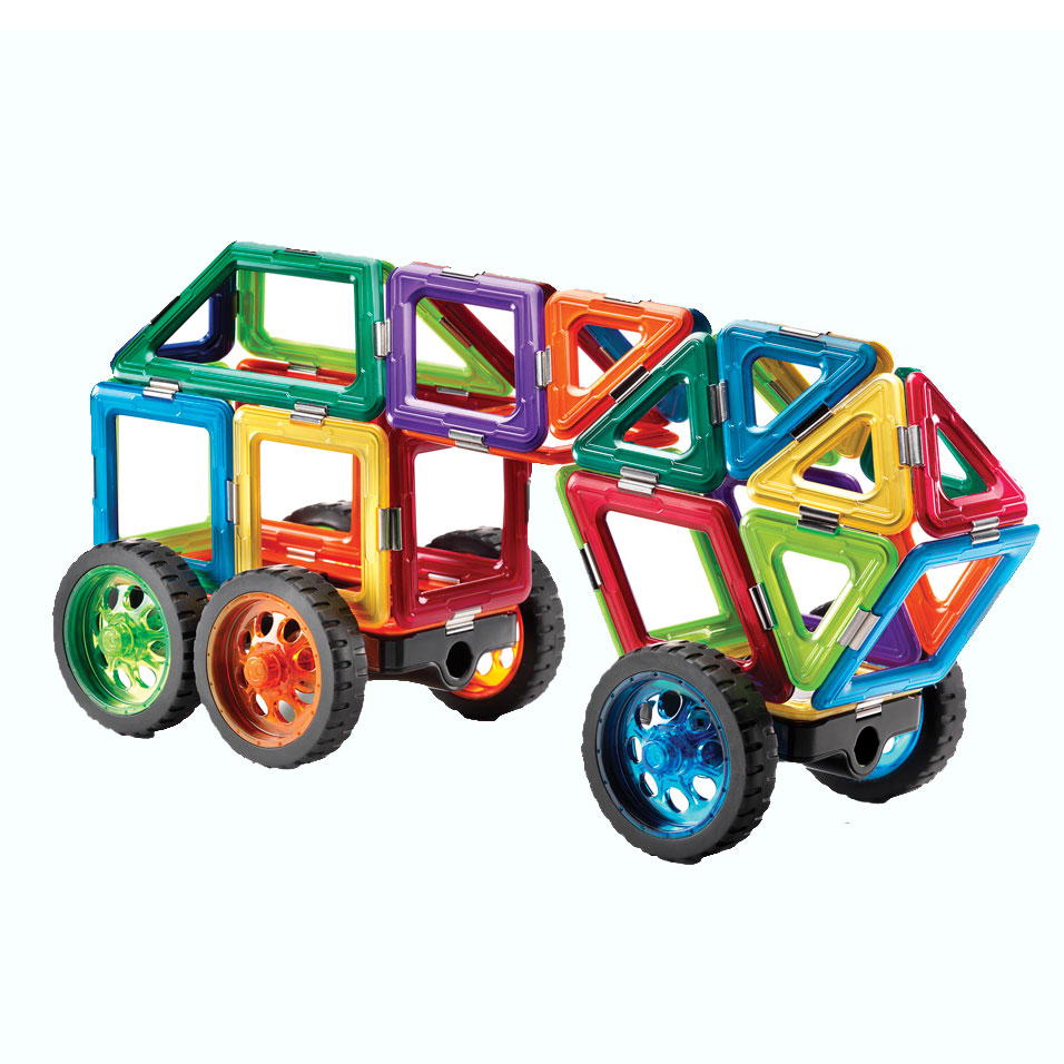 GeoSmart Space Truck Magnetisch Bouwspeelgoed, 42dlg.