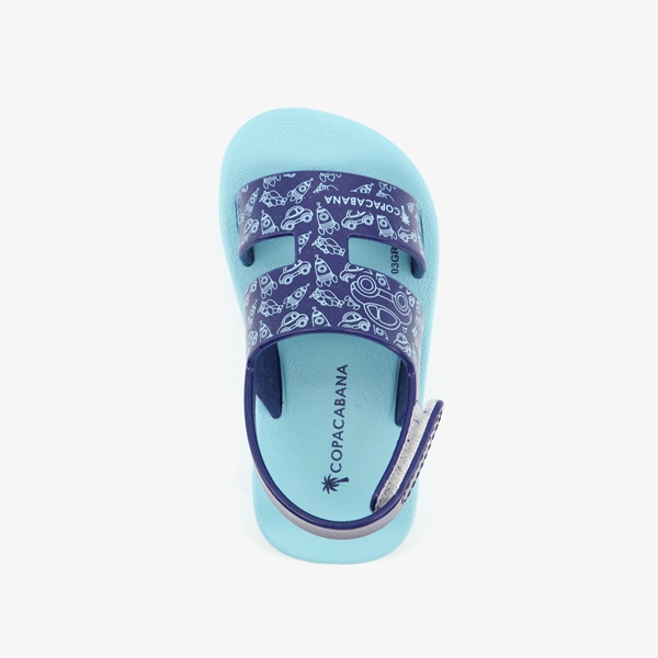 Copacabana vegan jongens sandalen blauw