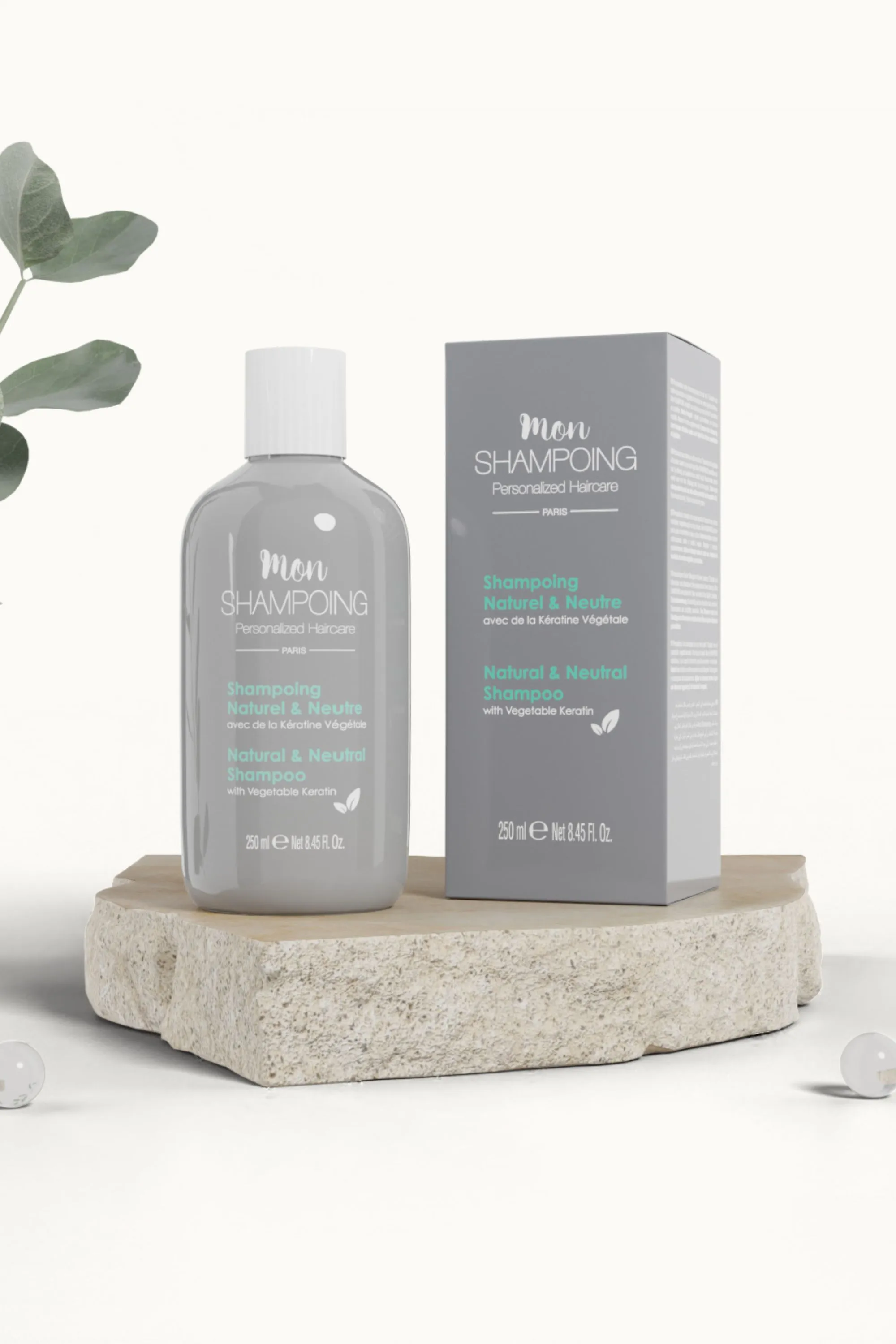 Mon SHAMPOING Duo shampoing & booster pour cheveux secs & frisés-255 ml