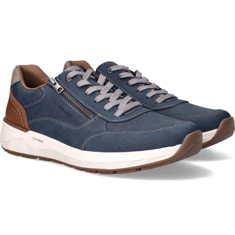Rieker Sneakers Blauw Heren