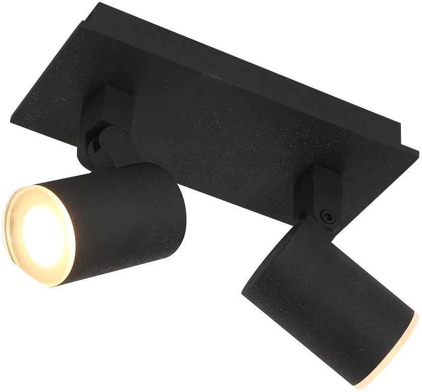 Plafondlamp 3060ZW Points Noirs B22 x D10 cm