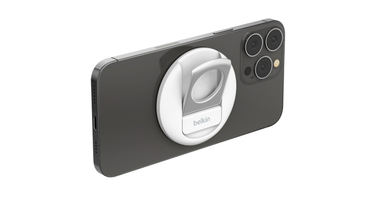 BelkiniPhone-houder met MagSafe voor Mac-laptops smartphonehouder  (Wit)