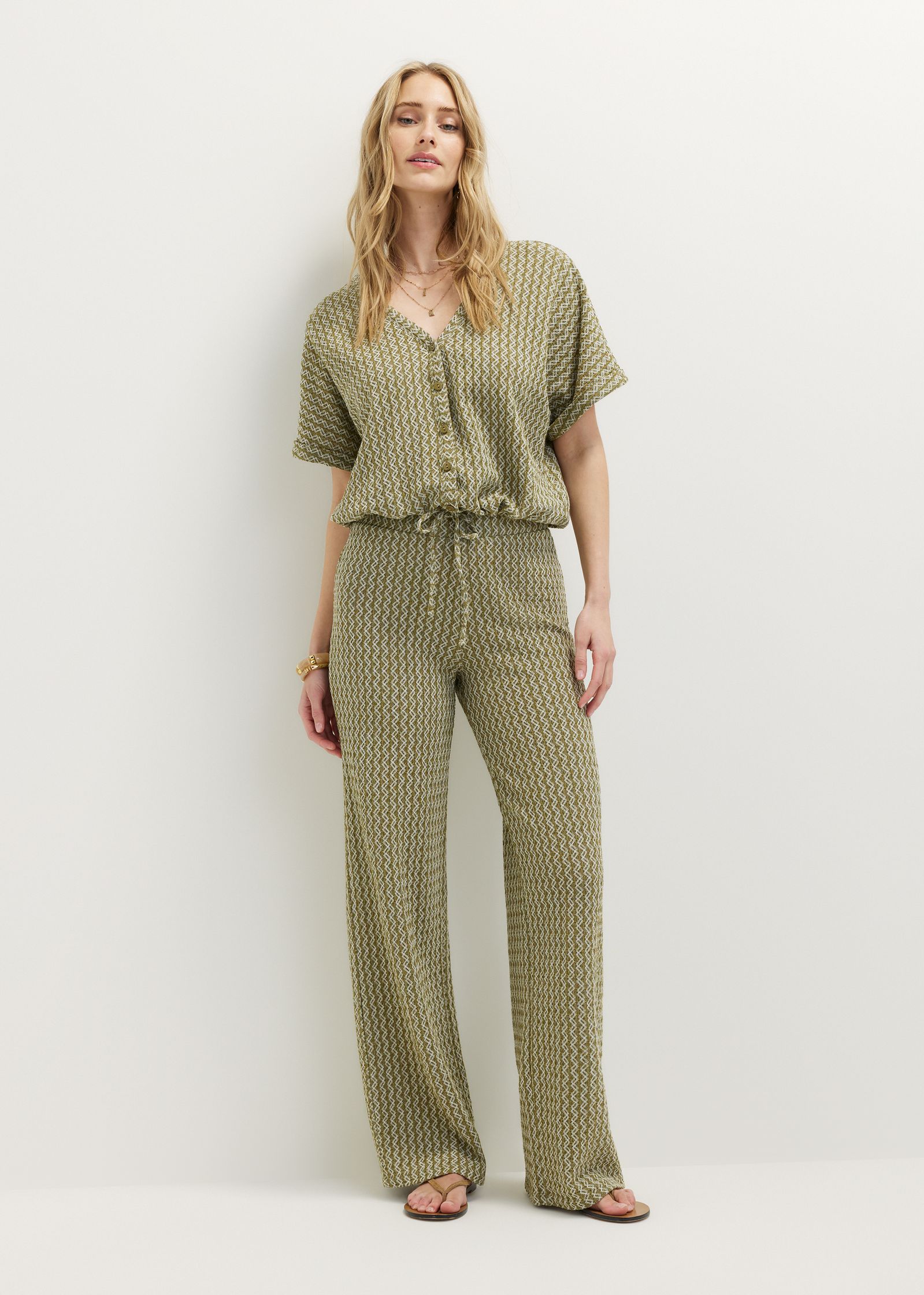 Blouse met patroon