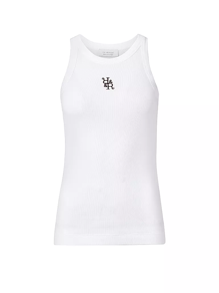 RICH & ROYAL Top  weiss