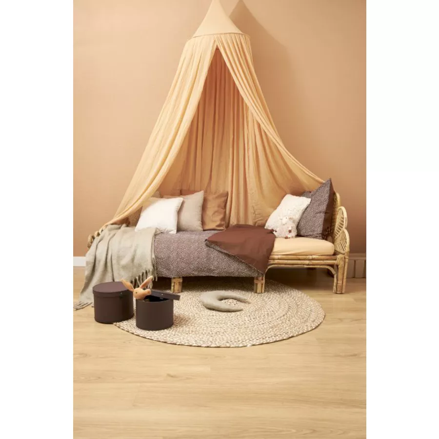 MEYCO Betthimmel Uni Warm Sand
