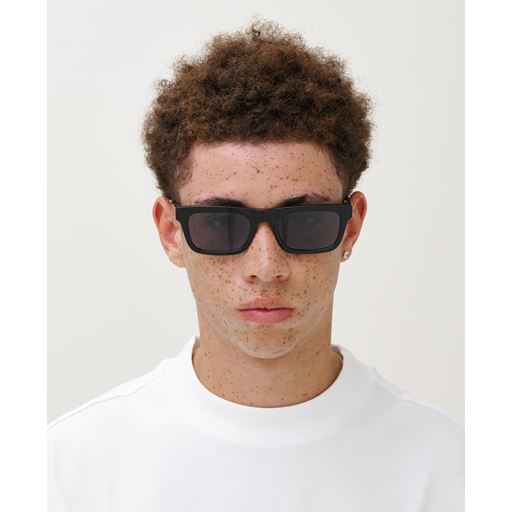 MessyWeekend New Dylan Solbriller, Grey/Black