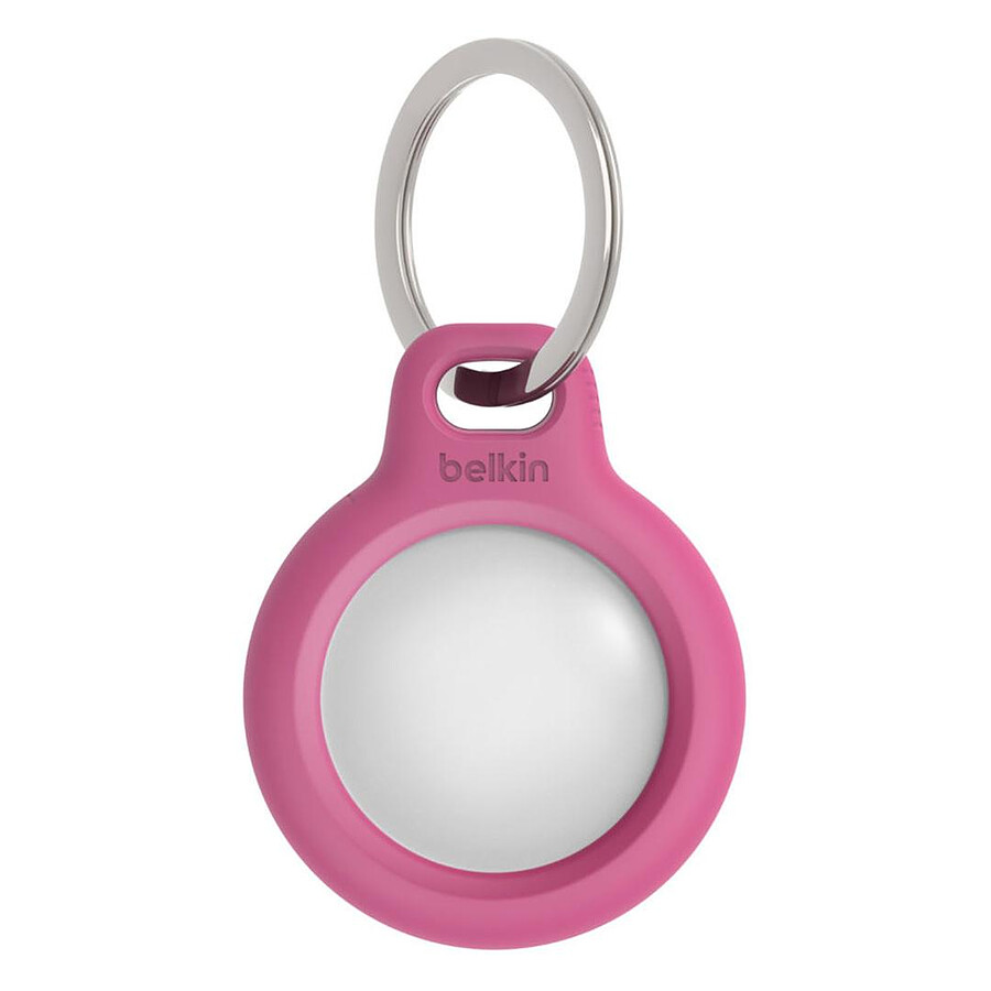 Belkin Protection Airtag avec anneau - Rose