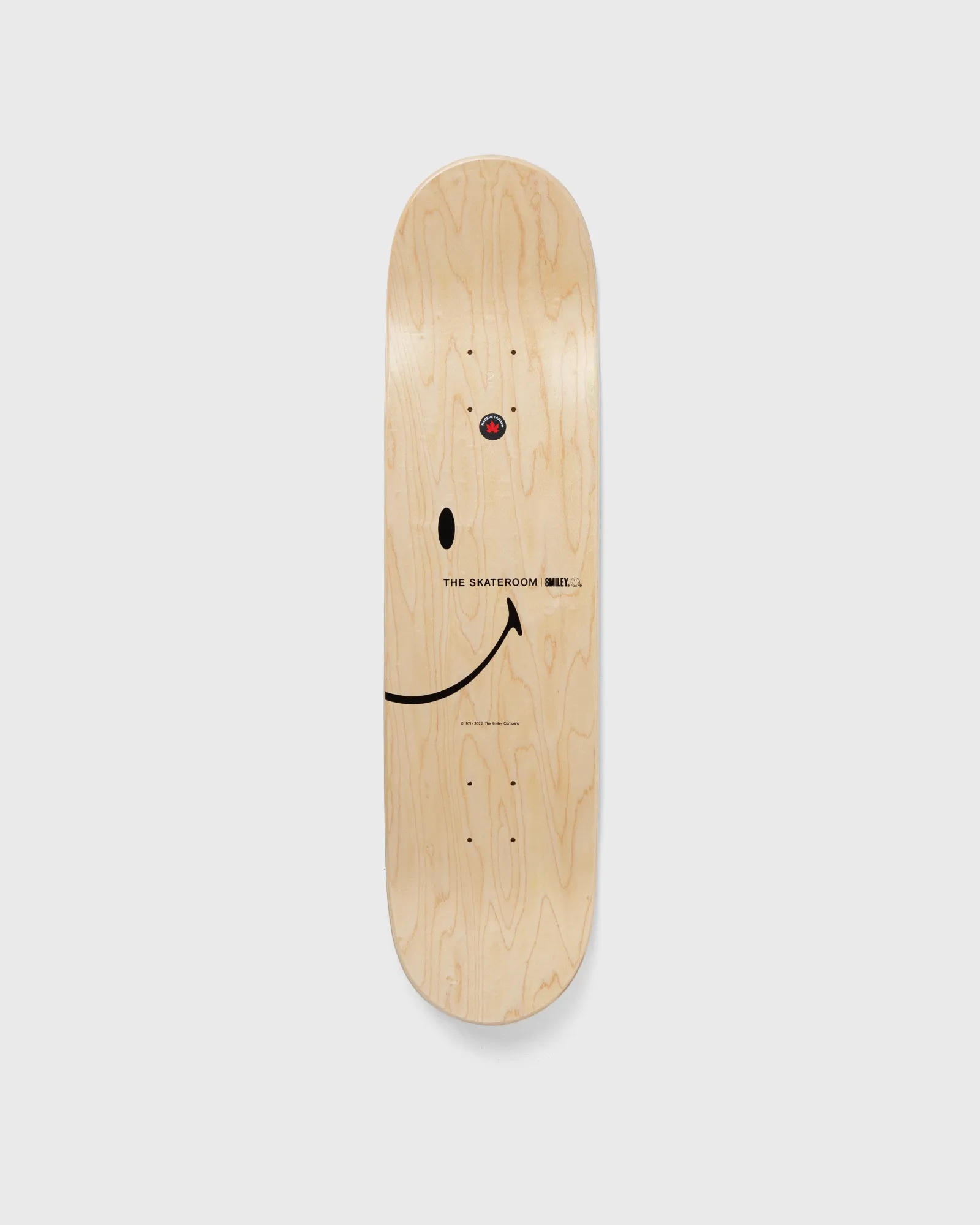 The Skateroom Limited Edition - Smiley Collection ACID (TEAL) Deck