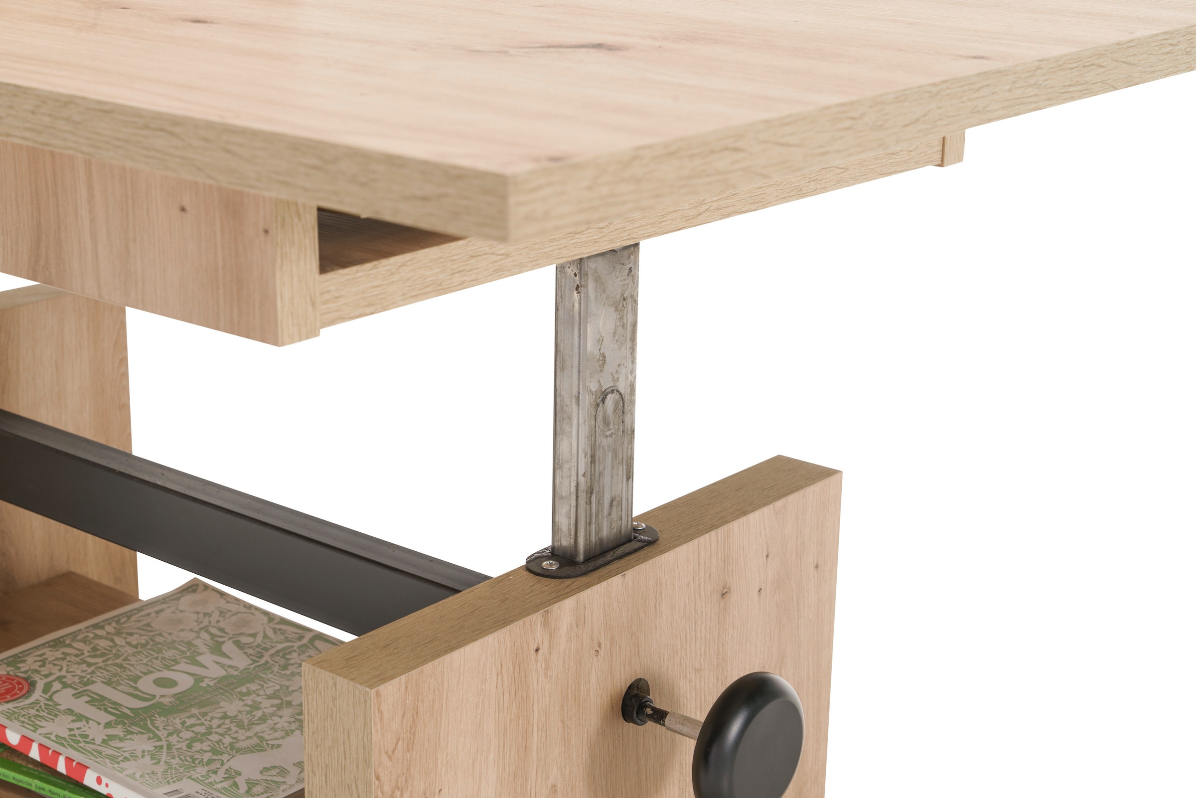 Stolkom Couchtisch »Event höhenverstellbar, ausziehbar, BxHxT 110-150x48-63x65 cm« Höhenverstellbar mit Liftmechanik und ausziehbar in 3 Farbausführungen