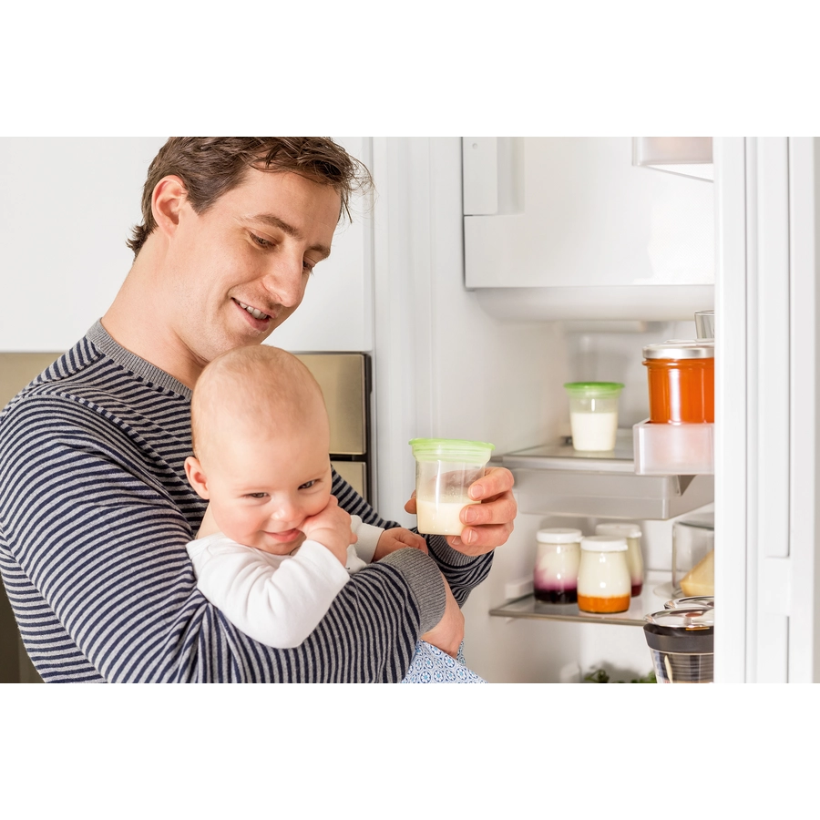 MAM Aufbewahrungsbecher für Muttermilch und Babynahrung